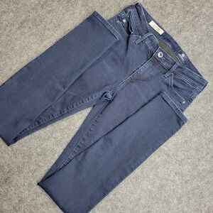 Adriano Goldschmied Jeans Womens 25R Blue Denim The Middi Mid Rise Legging USA